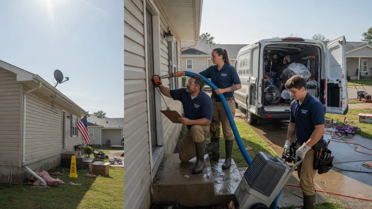 Ceiling Water Damage Restoration in Thomasville, NC near me